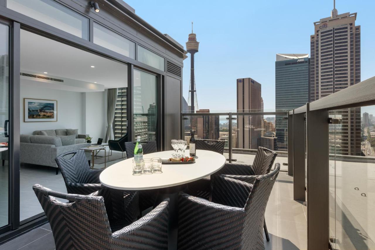 Meriton Suites Sussex Street, Sydney Zewnętrze zdjęcie